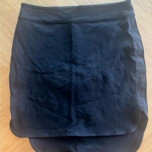 lululemon athletica Black Mini Skirt